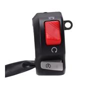 Interrupteur De Guidon Moto Universel 7/8 Pouces Guidon Phare Antibrouillard Klaxon Bouton Marche/arrêt 12 V Pour VTT Scooters Motoneige Interrupteur de moto