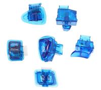 Interrupteur de Guidon pour Moto et Scooter, Multifonction Bleu | Commande Klaxon et Phare, Plastique, Style Mode, pour Deux-roues, Usage Guidon, Compact et Pratique