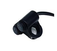 Interrupteur De Guidon Universel 7/8" Pour Moto Double Bouton Commande Pour Vélo Électrique Pour Clignotant De Phare Interrupteur De Guidon 12 V Interrupteur de moto