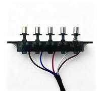 Interrupteur de hotte à 5 boutons pour améliorer la ventilation de la cuisine et la gestion de l'éclairage