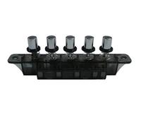 Interrupteur de hotte de cuisine - 5 interrupteurs à clé de type piano, bouton d'alimentation durable pour hotte de cuisine, sèche-cheveux, lisseurs, interrupteur d'appareils pour cuisines domestiques