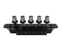 Interrupteur de hotte de cuisine - interrupteur à cinq boutons 250V 4A, interrupteur de hotte à clavier style piano à cinq boutons | Accessoires d'appareils de cuisine pour hotte, sèche-cheveux, fer à