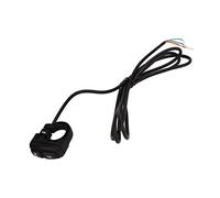 Interrupteur de klaxon d'éclairage de vélo électrique ABS de qualité supérieure, commande de guidon 2 en 1 durable pour motos, vélos électriques, scooters 12 72 V IP65 étanche,