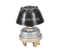 Interrupteur de klaxon, interrupteur poussoir de bouton de klaxon de voiture étanche 12V bouton poussoir de commutateur de lumière/klaxon haute sensibilité pour tracteur Massey Ferguson