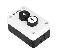 Interrupteur de la touche, SGKJ-2N Interrupteur à bouton-poussoir pour porte roulante Interrupteur de volet roulant Station Haut Bas Porte de camion Interrupteur mural étanche Ta