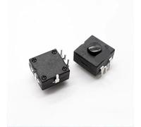 Interrupteur de lampe de poche YT-1212-316A, 10 pièces, trois interrupteurs marche-arrêt, 6 broches, bouton d'éclairage de pêche puissant, autobloquant LTRAJUYNH