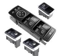 Interrupteur de lève-vitre automatique Interrupteur principal de lève-vitre électrique pour Mercedes pour Benz W204 X204 W212 W207 CE Classe GLK Remplacer(B)