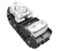 Interrupteur de lève-vitre avant chrome/noir 0916686 METZGER pour MERCEDES-BENZ