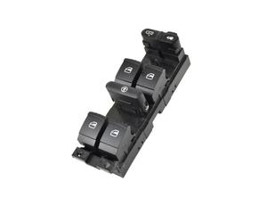 Interrupteur De Lève-Vitre Bouton Pour Golf MK4 Pour Jetta 4 Pour Bora Pour Passat B5 B5.5 Bouton De Console Commutateur Principal Fenêtre Électrique(Children Logo)
