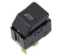Interrupteur de lève-vitre de porte compatible avec le transporteur T4 1996-2004 Bouton de commande de fenêtre électrique 7D0959855 Pièce intérieure Côté passager 4 broches