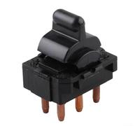 Interrupteur de lève-vitre électrique 19245389 10092804 pour Chevrolet pour CORVETTE 1984-1989, Remplacement direct en plastique, noir