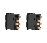 Interrupteur de lève vitre électrique, 2 pièces DC 12 V ON OFF contrôle électrique pour voiture 5 broches E23 E24 E30 61311381205