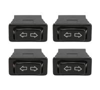 Interrupteur De Lève-vitre électrique, 4 Pièces 5 Broches Interrupteur De Lève-vitre De Voiture Interrupteur De Lève-vitre Universel Avec Lampe Verte DC12V 24V Pour Remplacement De Voiture à 4 Portes