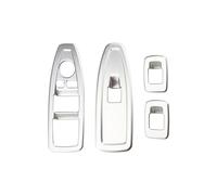 Interrupteur de lève-vitre électrique, 4 pièces/Ensemble, Panneau de Boutons de lève-vitre de Voiture, Garniture, décoration, Autocollant, Accessoires pour X1 F48 (2016-2022)