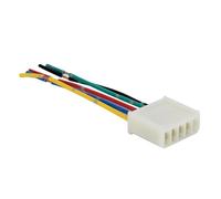 Interrupteur De Lève-vitre Électrique 5 Broches 12 V CC 20 A Voyant Bleu rouge Faisceau Câbles Universel Pour Voiture Bouton Fenêtre(Harness Only)