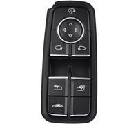 Interrupteur de lève-vitre électrique de voiture Pour Porsche 911 718 991 Pour Boxster Pour Cayman Pour Carrera Bouton De Commutation De Commande Interrupteur de commande de lève-vitre électrique(Delu