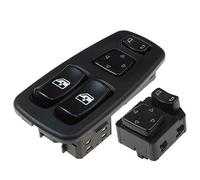 Interrupteur de lève-vitre électrique pour Scania 1445793 1863514 1746397 0431601, Ensemble de commutateurs de lève-vitre électrique de Voiture (3)