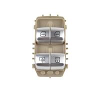 Interrupteur de Lève-Vitre Interrupteur Commande Vitre Électrique A2229059808, Bouton Régulateur Marron Beige Pour Benz W222 S550e S600 S63(Beige)