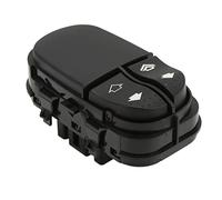 Interrupteur de lève-vitre, interrupteur de lève-vitre gauche YS4T14529AA Remplacement du bouton de lève-vitre à réponse rapide pour Focus Mk1 1998-2004