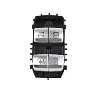 Interrupteur de lève-vitre Pour Benz S550e Base 2015 2016 2017 Bouton De Régulateur Commutateur Commande Vitre Électrique Arrière Gauche/droite Marron Noir Beige 2229051505(Nero)