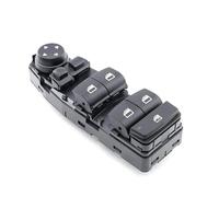 Interrupteur de lève-vitre pour BMW Série 5 et 6 F06 F07 F10 F11 X3 F25 61319241956 61319241955, interrupteur principal de lève-vitre côté conducteur, bouton-poussoir (NOIR 1)