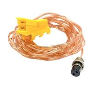 Interrupteur de ligne de commande de soudage argon avec connecteur aéronautique, points de contact en cuivre, sélection de longueur en option entre 2 et 20 mètres pour connexion flexible d'appareil de