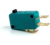 Interrupteur de limite des commutateurs 5pcs Micro Interrupteurs 1 6A 250V 125V NO + NC 6. 3 mm broches SPDT Switch 28 52 le levier à rouleau roulettes Microswitch(Kw7-0)