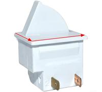 Interrupteur de lumière 2 pour broches 5A 125V AC levier à pour bascule 20x30mm pour frigo(Gate Control Three)