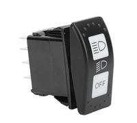 Interrupteur de Lumière Bleue pour Phare 8 Broches 12V, Compatible Maverick X3, Haute Performance et Réponse Rapide