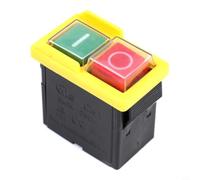 Interrupteur de machine KJD6 400 V 15 A avec déclencheur de tension zéro IP54 Interrupteur d'appareil pour scie circulaire pour perceuse Table de fraisage Boîtier ABS robuste