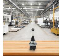 Interrupteur de manette pour XD2-PA22CR et XD2-PA24CR, interrupteur à bascule momentané à 2 positions avec retour à ressort, interrupteur de contrôle industriel 600 V/10 A, moun de 22 mm