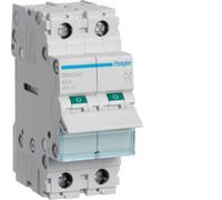 Hager Interruptor modular, 2 polos, 40A