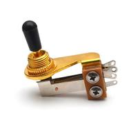 Interrupteur De Micro De Guitare, Interrupteur À Bascule À Trois Positions En Forme De L, Accessoires De Guitare(Gold)