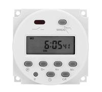 Interrupteur de Minuterie 12 Volts Interrupteur Horaire Numérique L701 CN101a DC 12v Mini LCD Minuterie d'alimentation de Contrôle de Micro-Ordinateur Numérique