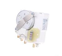 Interrupteur de minuterie de sèche-linge - Pièce de rechange pour modèles GSP20 GSP10B | Compatible avec les sèche-linge DGD266 | Construction métallique en plastique blanc | Accessoire standard pour