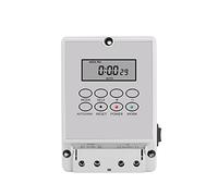 Interrupteur de minuterie de sonnerie d'école numérique, contrôleur de sonnerie automatique de micro-ordinateur intelligent ZTY-08 220 V 80 groupes de temps programmable