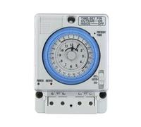 Interrupteur de minuterie mécanique programmable TB35N, 100-240 V, 15 A, for chauffe-eau sur rail DIN, for la domotique et le bureautique.
