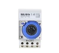 Interrupteur de minuterie mécanique sur rail DIN SUL181h, programmable 30 minutes for appareils 110 V/220 V