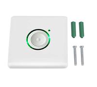 Interrupteur de minuterie murale, AC110-250V Extérieur LED Interrupteur de minuterie à retard de contact tactile 16 niveaux Paramètres de temporisation Minuterie de compte à rebours numérique Interrup