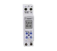 interrupteur de minuterie Programmable TM610, écran LCD, Module unique de 18mm, Rail Din 220V, interrupteur à gâchette externe