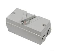 Interrupteur de moteur éteint 1 pôle IP65 étanche, interrupteur de séparation pour générateur 20 A/35 A/63 A 440 V CA, interrupteur isolateur de sécurité avec contacts en cuivre (20 A)