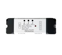 Interrupteur de moteur intelligent Zigbee 2 canaux CA 120 V AC, télécommande pour moteur monophasé avant et arrière, passerelle Tuya Zigbee requise, commutateur de sortie passif à contact sec