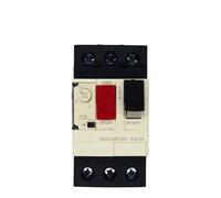Interrupteur de moteur série GV2ME Disjoncteur de protection Bouton-poussoir 3P Type magnéto-thermique Disjoncteur de moteur(GV2ME06C 1-1.6A)