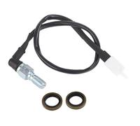 Interrupteur de moto Commutateur de Guidon de Moto Pression frein hydraulique universelle pour, interrupteur feu arrière, boulon creux, accessoires M10x1.25MM/1MM(M10 X 1.25MM)