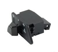 Interrupteur de moto Double Clignotant pour MT-09 XSR700 - Clignotant Klaxon Interrupteur de lumière Noir Nylon PA6 Montage facile