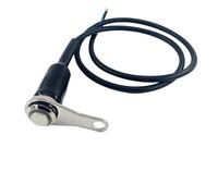 Interrupteur De Moto LED En Acier Inoxydable, Double Bouton Marche-arrêt Pour Phare Antibrouillard De Guidon(Single Red-1Pc)