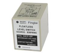 Interrupteur de niveau sans flotteur C61F-GP AC 220 V/relais contrôleur de niveau d'eau 220 V CA/interrupteur automatique de pompe