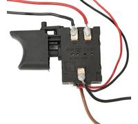 Interrupteur de perceuse électrique 12 V avec contrôle de vitesse, design fiable et robuste pour un usage domestique et professionnel