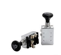 Interrupteur de phare à pousser pour voiturettes de golf et systèmes 12 V - Remplace OEM 4034 avec une capacité de 15 A - Construction en métal et contrôle simple marche/arrêt pour installation sur