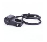 Interrupteur de Phare pour Guidon Moto, Marche Arrêt, 23mm Noir